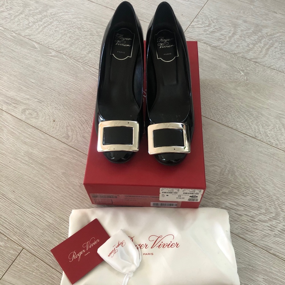 Patent Belle De Nuit Pumps 65 In Black